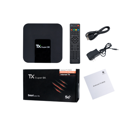 [No Subscription!!!] TechSheep TX Super 8K Smart Android Set Top Box, TV BOX, Subscription-free, Long-term use, only for UK
